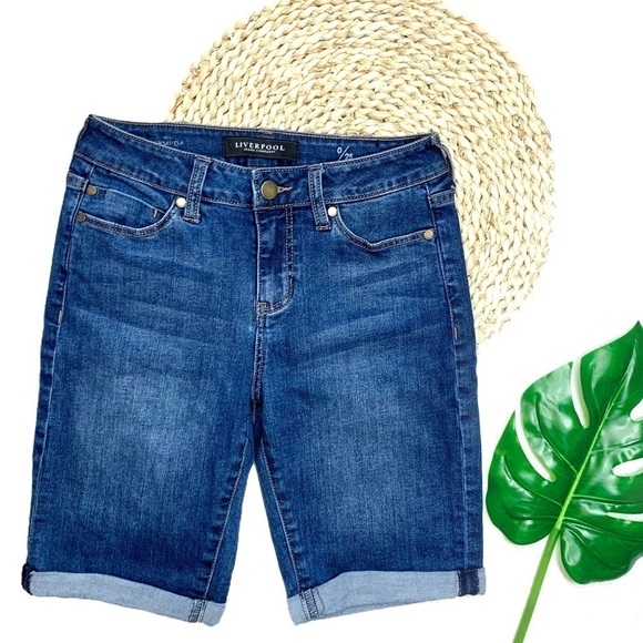 Liverpool Jeans Company Bermuda Shorts Size 0 - Picture 3 of 17